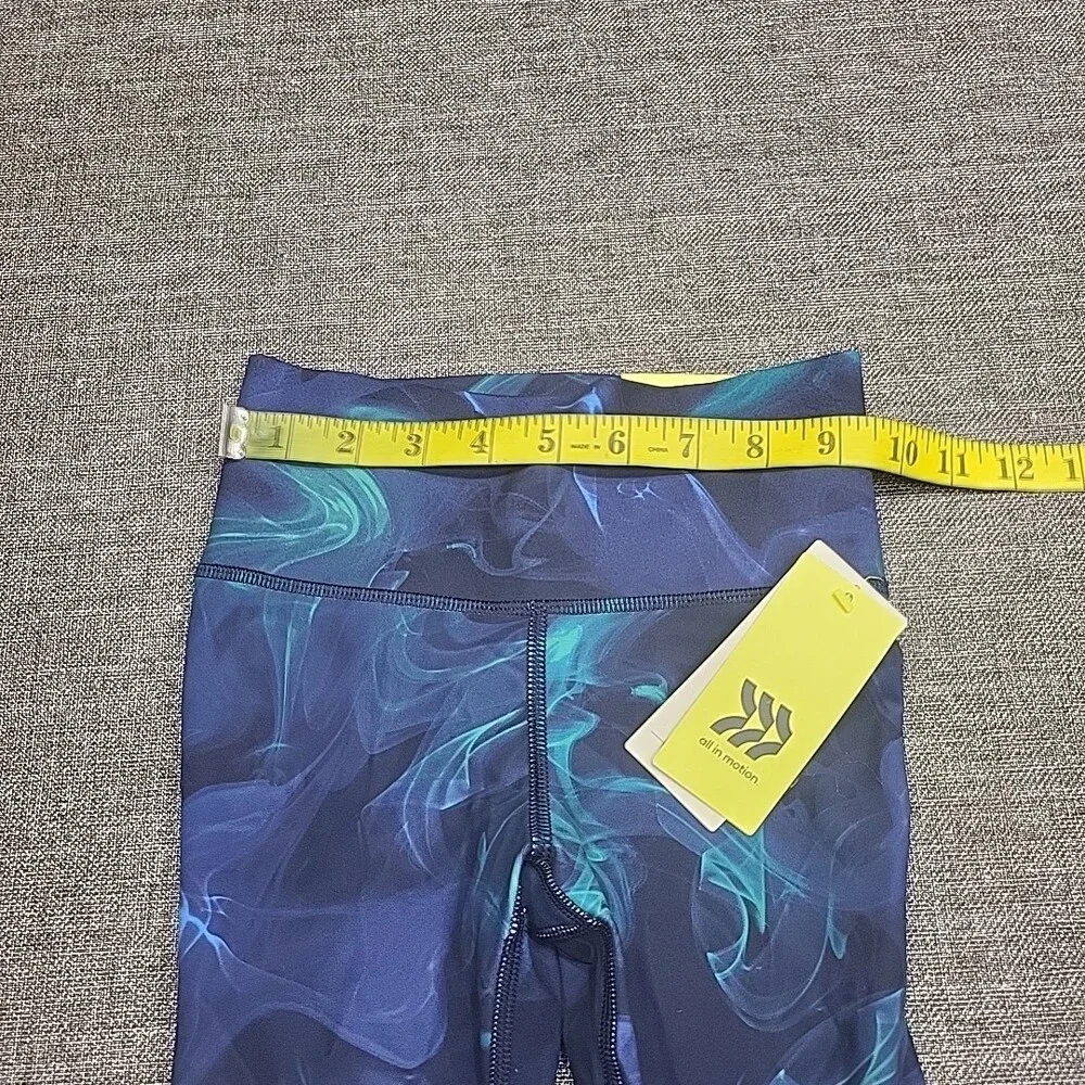 Girls Everyday Leggings X-Small Size 4/5 Allover Printed Active Pull On Pants